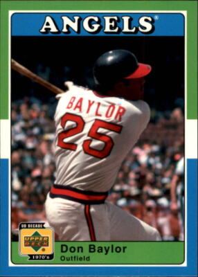 B5778- 2001 Upper Deck Decade 1970's BB #s 1-180+ -You Pick- 15+ FREE US SHIP