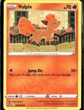 2022 Sword & Shield Silver Tempest Vulpix 17/195