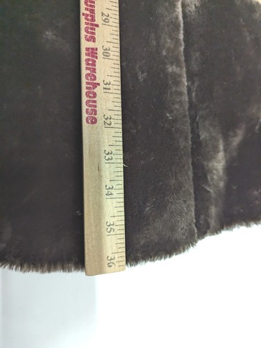 VTG 1960s MOD Wool Faux Fur Winter Coat Susan Lynn Camel AmericanUnion GlamRock - Picture 12 of 24