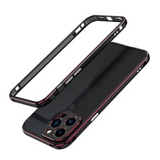 Simple Metal Frame Phone Case +Lens Ring for Iphone13 Mini/13/13 Pro/13 Pro Max