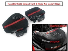 FRONT & REAR AIR COMFY SEAT CUSHION For Royal Enfield Super Meteor & Shotgun 650