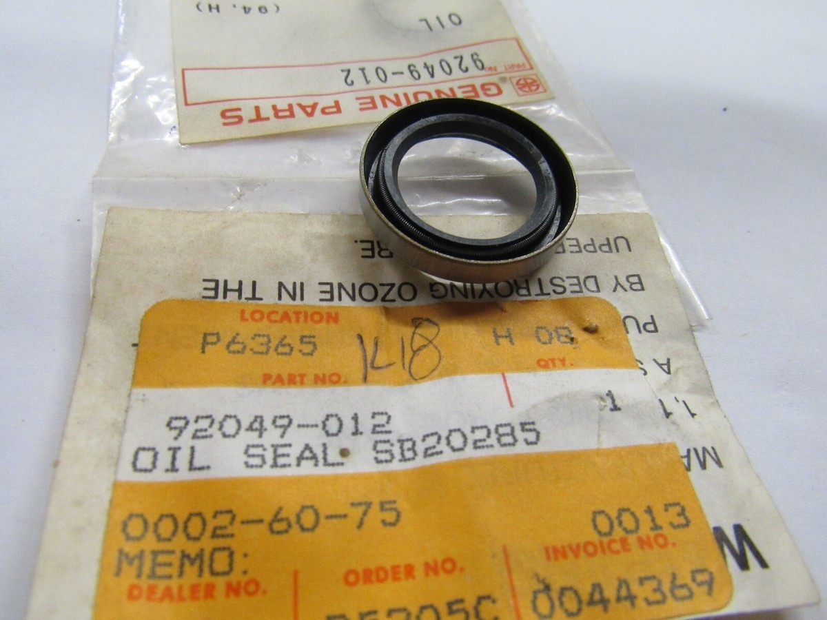 シール NOS KAWASAKI Oil Seal SB20285 H2 F5 F8 F9 F11 F12MX KE KT KX KZ
