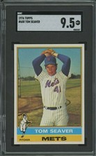 Tom Seaver 1976 Topps #600 ** SGC 9.5 ** Hall of Fame Hurler / Killer Card !