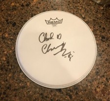 * CHAD CHANNING * signed 10" REMO drumhead  * NIRVANA DRUMMER * PROOF * 3