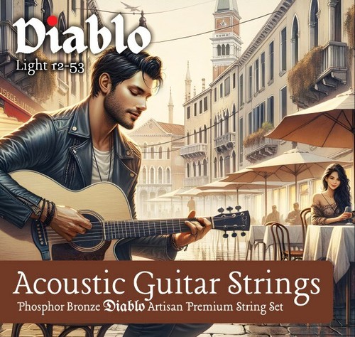 Acoustic Guitar Strings 3x PACKS (010, 011, 012) Adagio Pro Phosphor Bronze Sets - Picture 24 of 27