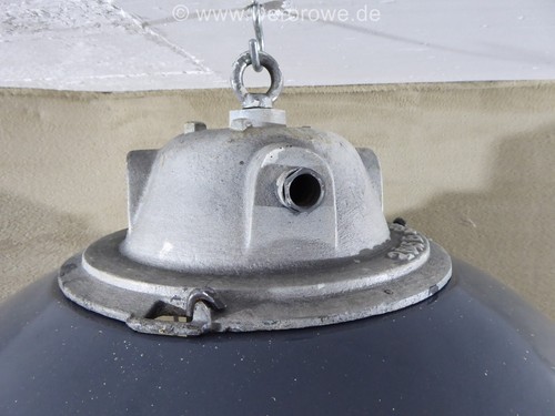 Industrielampe Werkstattlampe Fabriklampe Siemens & Schuckert Emaille Lampe - Bild 11 von 20