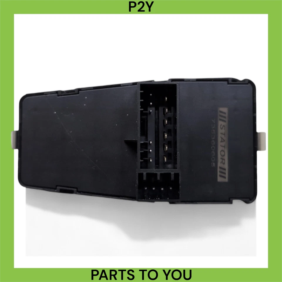 PULSANTIERA ALZACRISTALLI LANCIA YPSILON Y 1.2 1.3 1.4 2003-11 735360605 735346 - Immagine 2 di 2