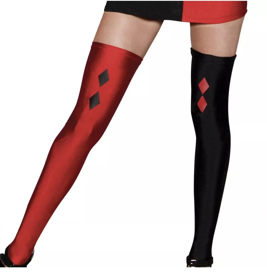 HARLEY QUINN~DISFRAZ DE HALLOWEEN~SÚPER VILLANOS~HARLEY QUINN~ADULTO MEDIANO ~GOTHAM Foto 4 de 4