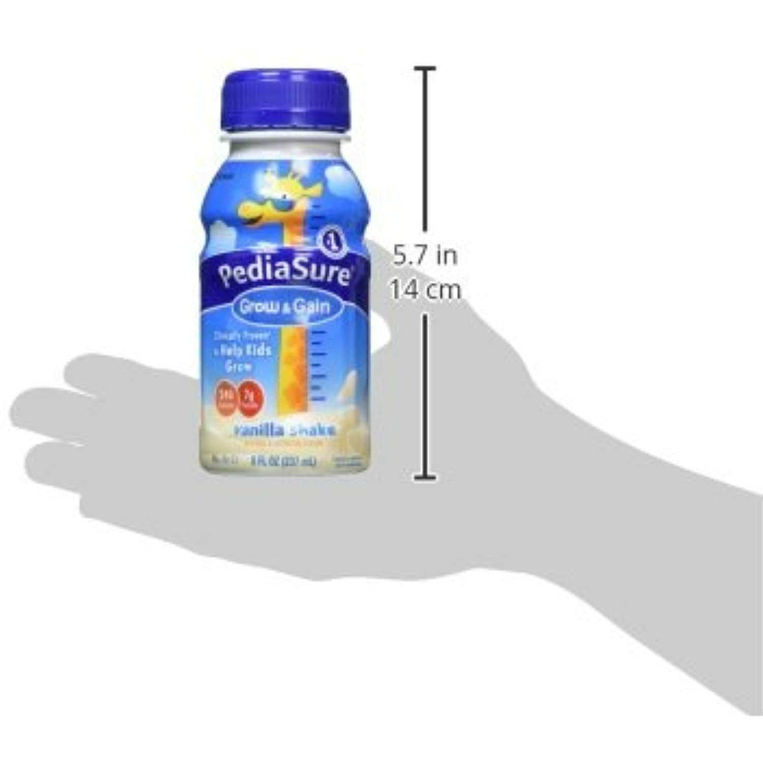 PediaSure Grow & Gain Kids' Nutritional Shake Vanilla Ready-To-Drink ...