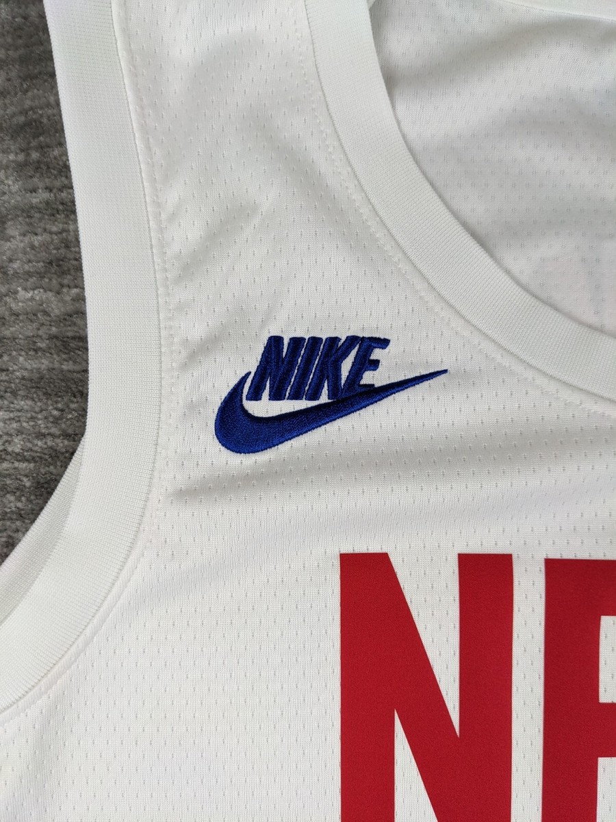 【新品】NIKE カイリー・アービング Nets ジャージー Sサイズ Kyrie Irving Nets Jersey | eBay