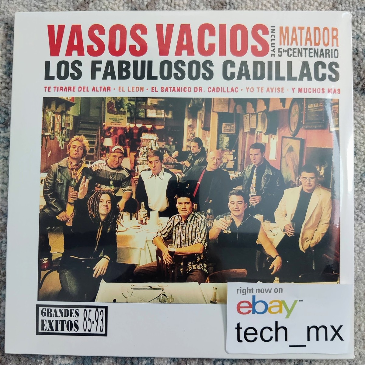 Los Fabulosos Cadillacs - Vasos Vacios [Vinyl] [LP] NEW FAST