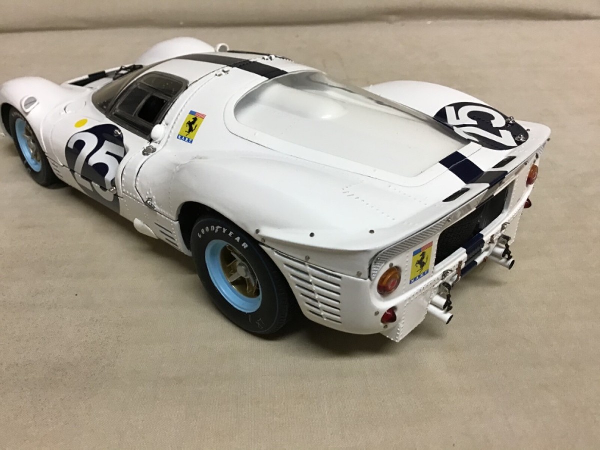 NART FERRARI 412P #25 TEST VERSION 412pc 1967 1/18 G1804116 NART FERRARI 412P #25 TEST VERSION 412pc 1967 1/18 G1804116