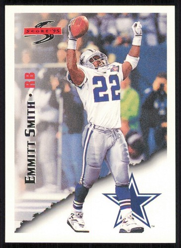 1995 Score #10 Emmitt Smith - Picture 1 of 2