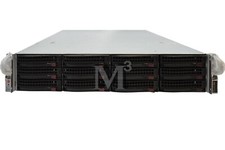 Supermicro 2U CSE-826 1028W 12 2 bay Server Chassis with X9DRW-CTF31 Motherboard