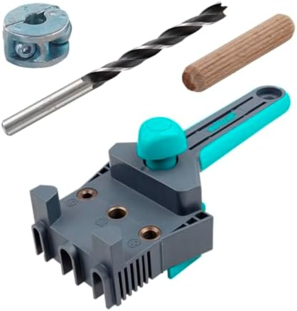 wolfcraft Set per eseguire spinature â€" 8621000 â€" Per eseguire giunzioni esat