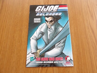 BARGAIN BOOKS ($5 MIN PURCHASE) GI Joe Reloaded #10 (2004 DDP) Free Combine Ship