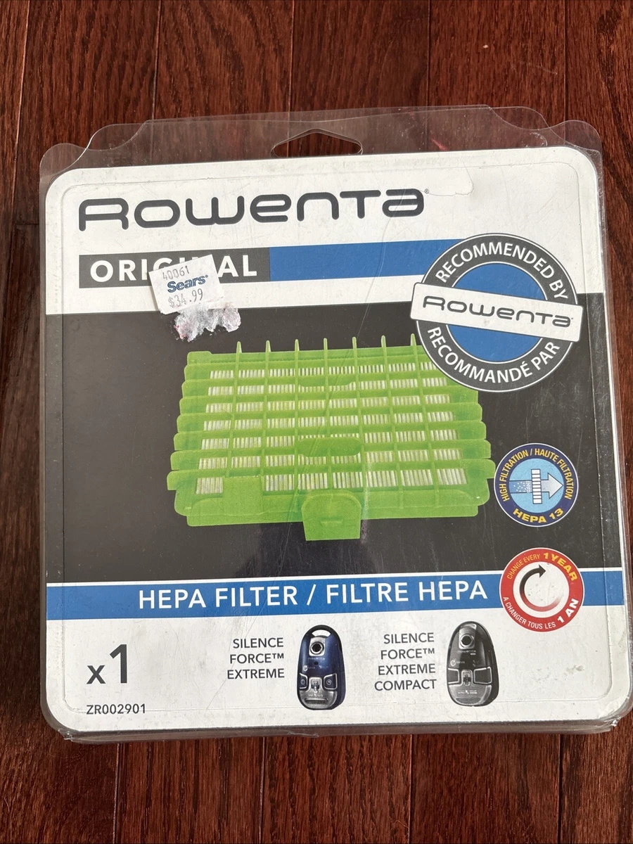 Filtro HEPA Per Aspirapolvere Rowenta, Compatibile Con ZR005501 E R05396, 1 Pezzo