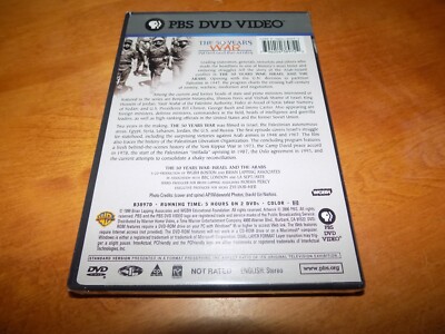 THE 50 YEARS WAR Israel and the Arabs Israeli Arab Wars PBS 2-DISC
