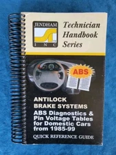 ANTILOCK BRAKE SYSTEMS - ABS DIAGNOSTICS & PIN VOLTAGE TABLES FOR CARS 1985-99