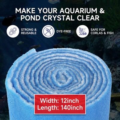12'' Width Air Vent Filters Kit -Cut to Size Floor Vent Filters For Home Clean