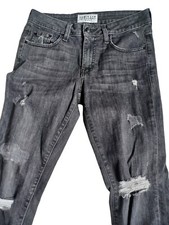 Derek Lam 10 Crosby Womens Midrise Distressed...