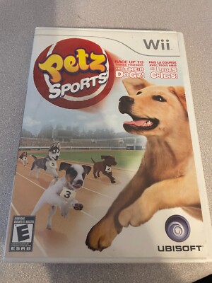 Nintendo Wii Petz Sports  game ( free shipping  to Canada )