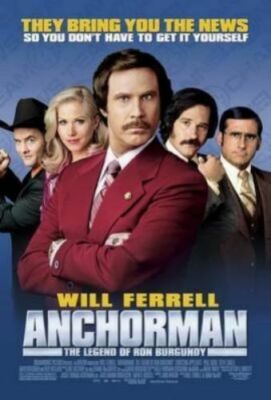 Anchorman Ron Burgundy Poster 27''x40''