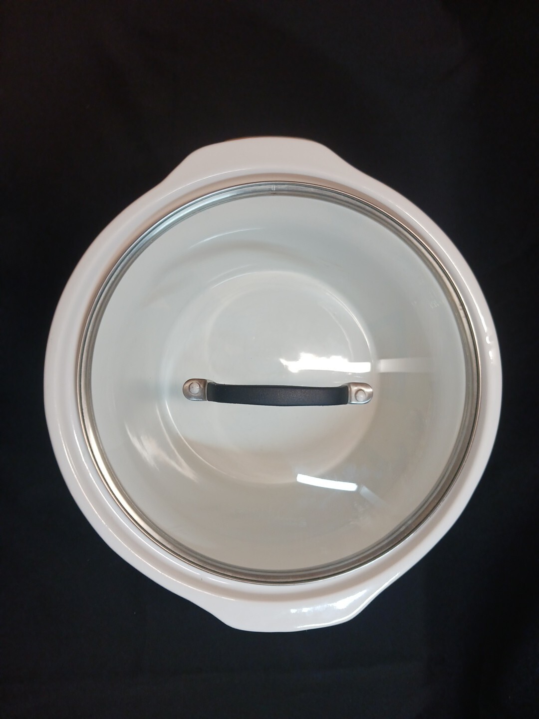 All Clad 4 qt slow cooker Stainless SC03 White Insert READ DESCRIPTION