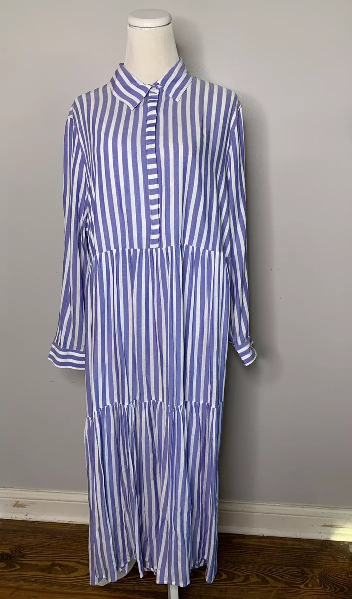 Vineyard vines top striped maxi dress
