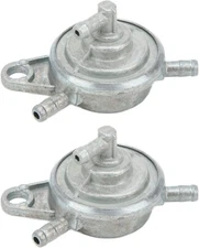2x Vacuum Gas Fuel Tank Pump Petcock Valve Pet cock 50-150cc Moped Scooter ATV