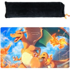 Charizard Pokemon Playmat TCG Card Game Play Mat Gaming Desk Mat Mouse Pad n111