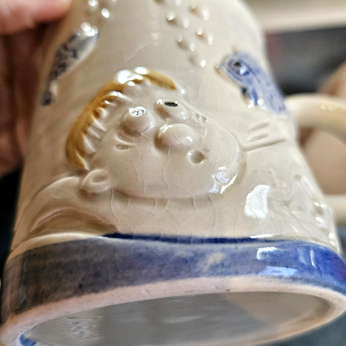 Vintage Enesco Swimming Mug Bubbles Fish Made in Japan - Picture 12 of 12