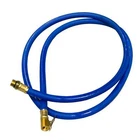 Inflation Hose and Air Chuck Assembly For Tire Changer  300 PSI 1/4" (Black)