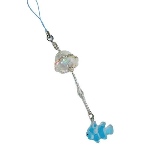 Acrylic Phone Lanyard Wrist Strap Kois Fish Phone Chain Backpack Jewelry Pendant - 第 7/11 張圖片