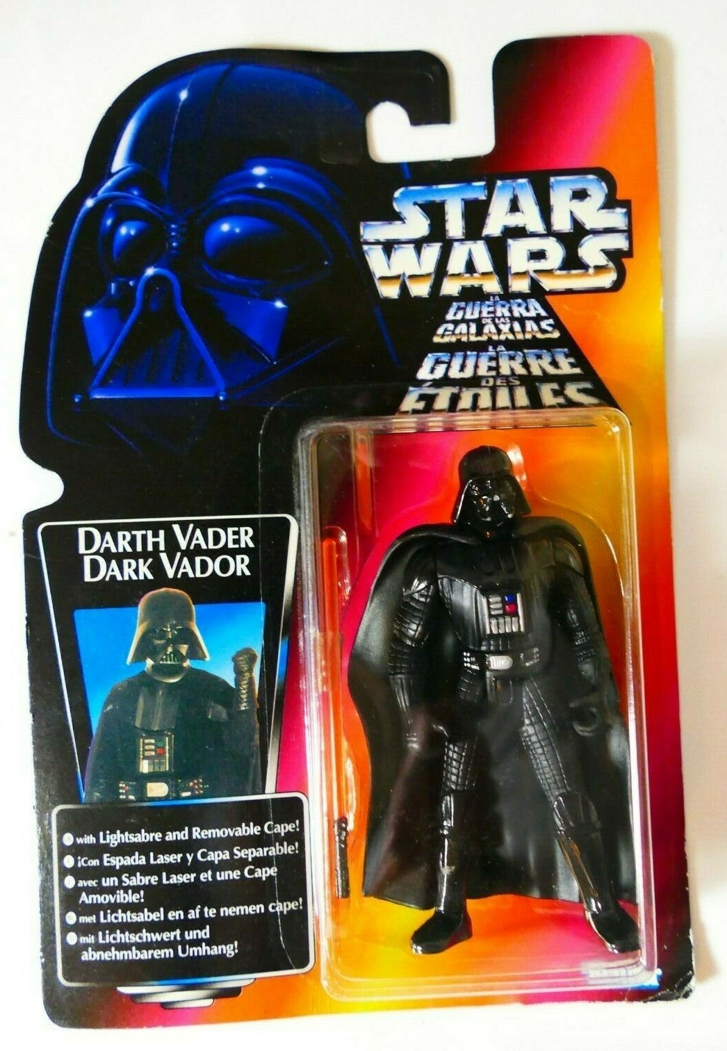 Star Wars Kenner Darth Vader LA Guerra De Las Galaxias  BNOC 1997 from Japan