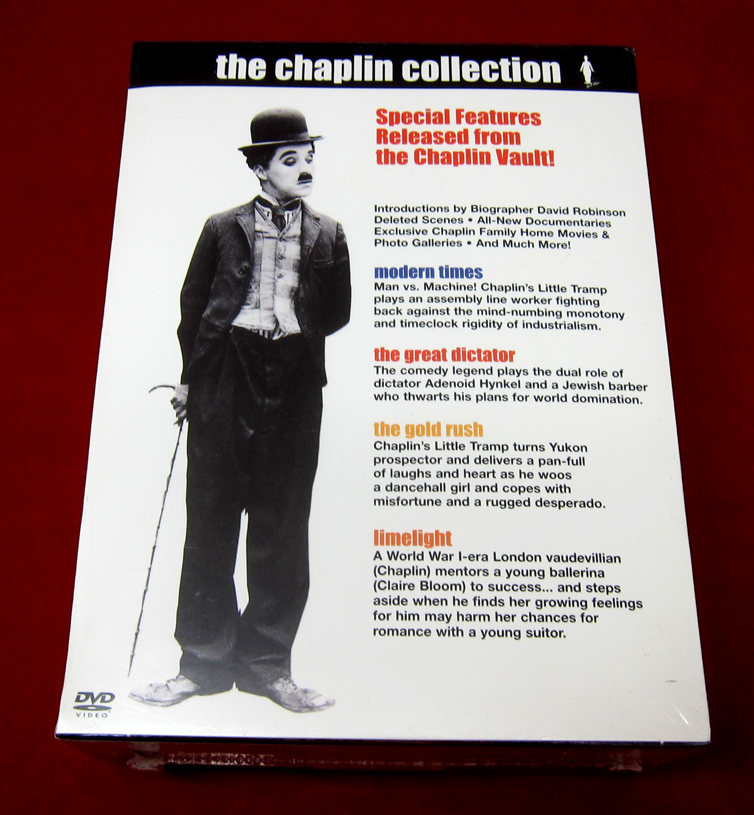 Charlie Chaplin Collection - 4-Pack Gift Set (DVD, 2003, 8-Disc