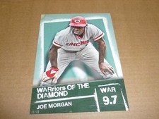 2020 Topps WARRIORS OF THE DIAMOND JUMBO 5 X 7 01/49 JOE MORGAN REDS