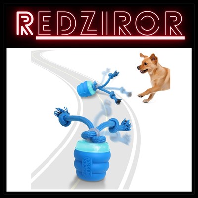 Rechargeable Interactive Squeaky Dog Toy with Motion Activation for All Breeds