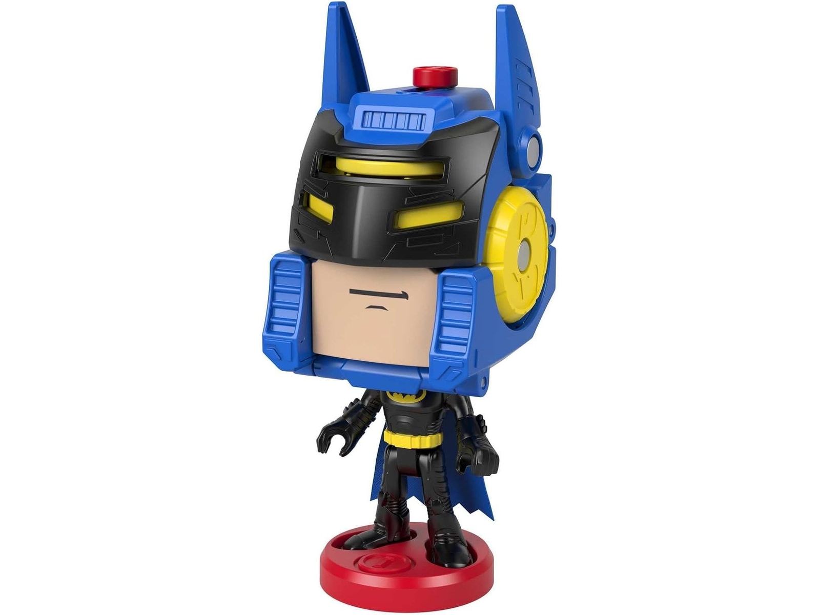 Imaginext DC Super Friends Batman Toy Head Shifters Batmobile & Figure Set
