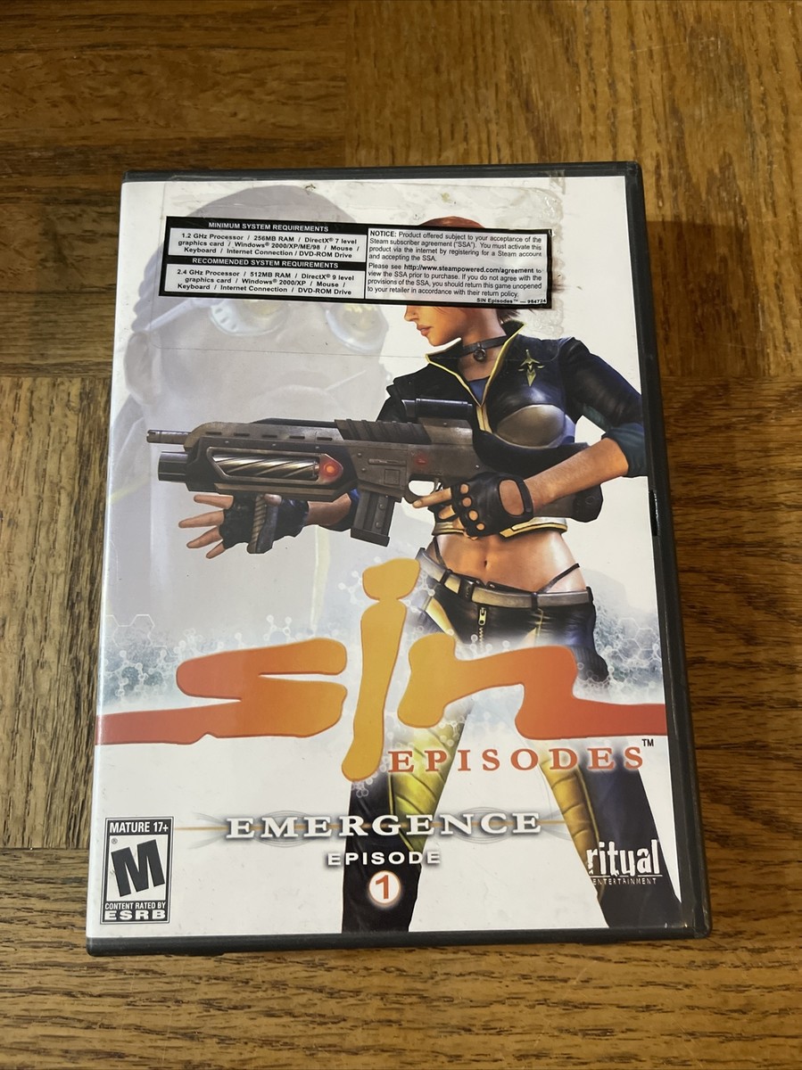 Sin Episodes Emergence PC Game | eBay Sin Episodes Emergence PC Game | eBay