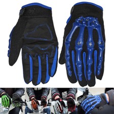 Full Finger Gloves Mens Skull Skeleton Gloves for Motorcycle Riding Cycling