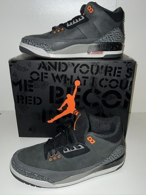 Nike Air Jordan 3 Retro ''Fear Pack'' Orange, 45,5