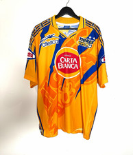 Tigres UANL 1997 1998 Home Jersey Atletica Vintage Liga MX Soccer Shirt Rare
