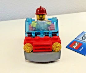 LEGO CITY: Fire Car (30221) - 100% Complete. With Instructions.