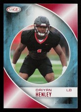 Daiyan Henley 2023 SAGE HIT #126 Red WSU Cougars