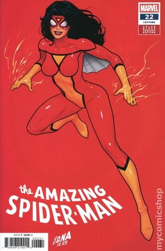 Amazing Spider-Man #22C NM 2026 Stock Image