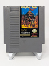 Genghis Khan Nintendo NES 1990 Authentic Koei Strategy Game Loose Cartridge