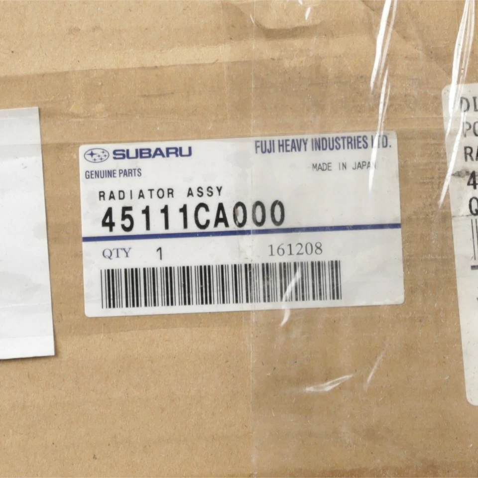 OEM NEW Subaru 2013-2020 BRZ 2.0L Radiator Assembly Engine Cooling 45111CA000 - Image 4 of 4