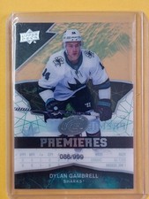 Dylan Gambrell Upper Deck Ice 2018-19 Premieres # 67