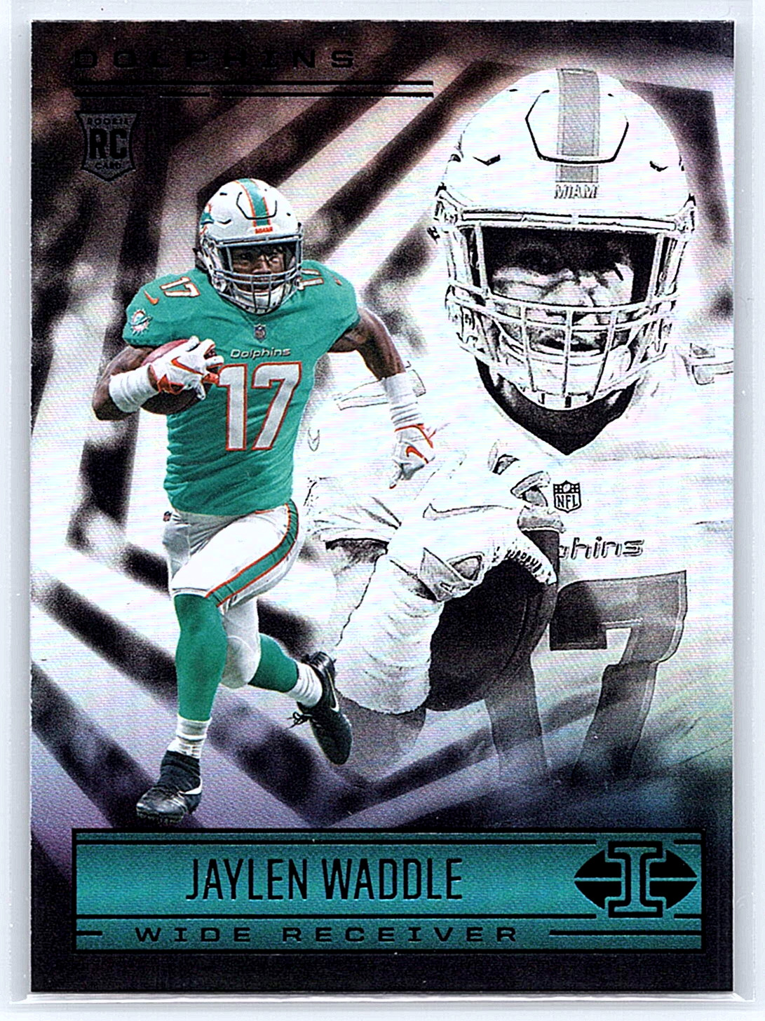 2021 Panini Illusions - Jaylen Waddle #66 (RC)